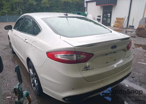 2014 Ford Fusion Titanium z USA, uszkodzony, nr VIN 3FA6P0K9XER283621